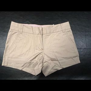 J.CREW Chino 3” broken-in Shorts - NWT Kahki